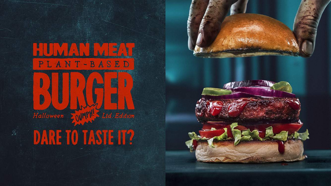 Oumph Human Meat Plant Based Burger SMALLER