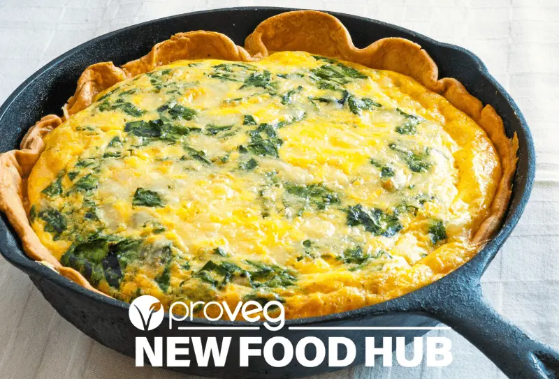 vegan quiche