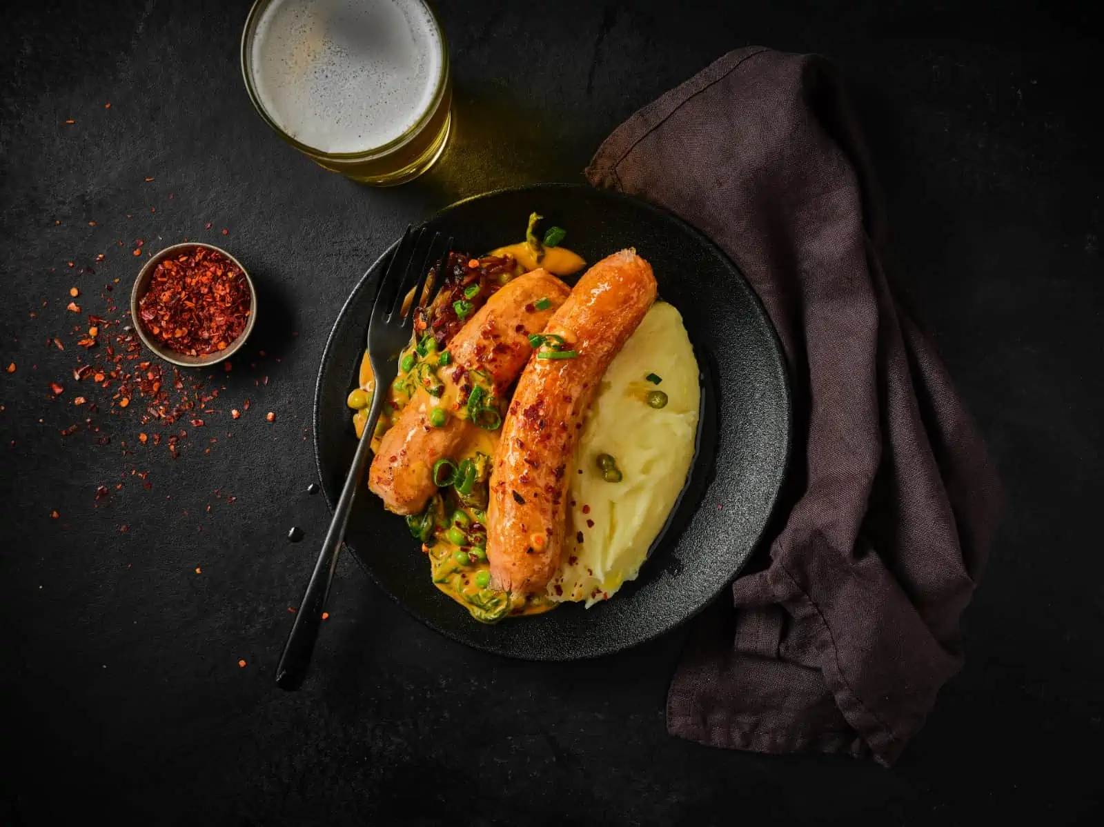 Plant-based sausage
