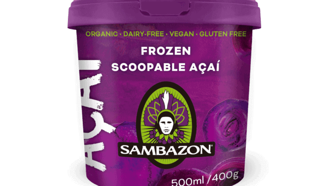 Sambazon Scoopable Açaí 500ml tub Sambazon Scoopable Açaí 500ml tub