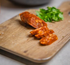 Squeaky Bean Launches Chorizo-Style Sausage Made From Fava Beans