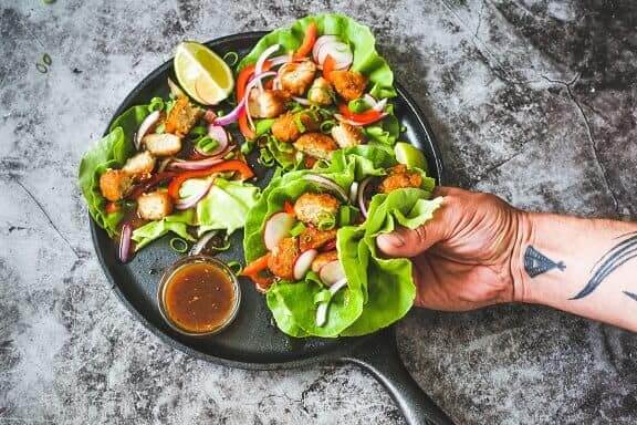 Teriyaki Lettuce Wraps Alpha Foods