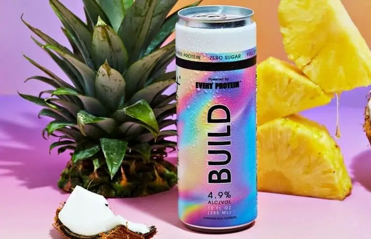 Protein-boosted hard juice