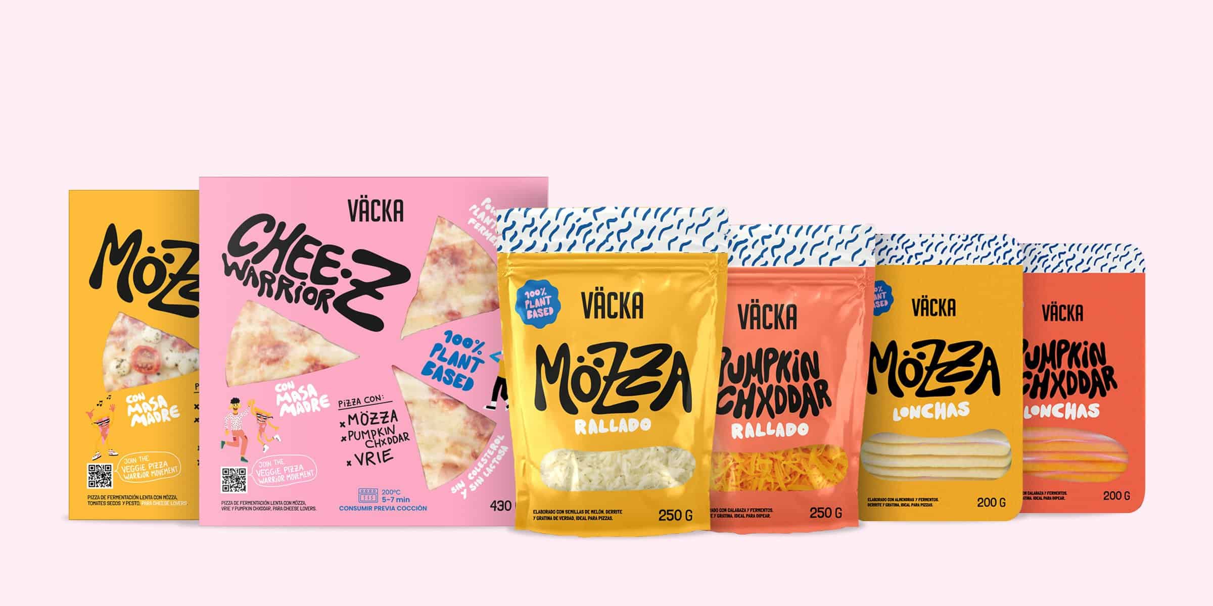 Väcka new cheese products