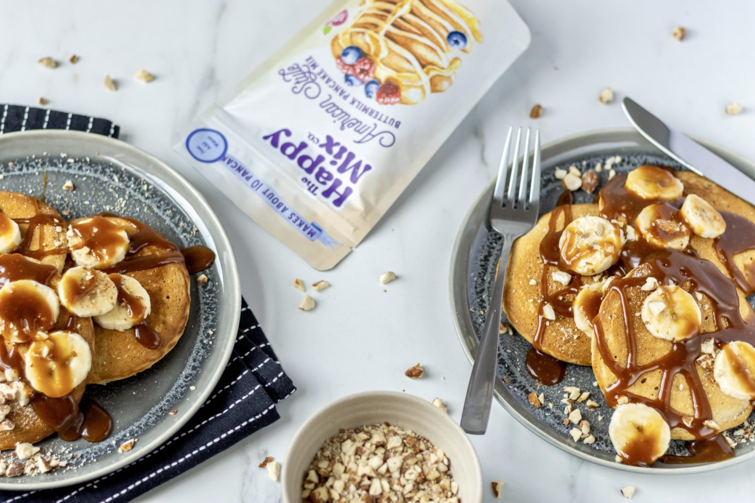 The Happy Mix Co's Just Add Water Vegan Pancake Mix Inspired by the