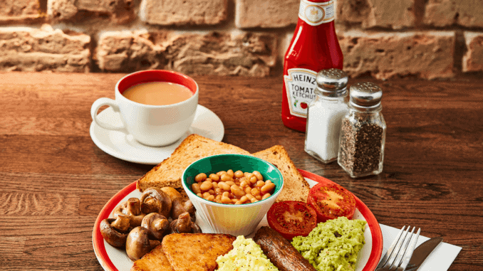 Frankie & Benny's Vegan Breakfast Frankie & Benny's Vegan Breakfast