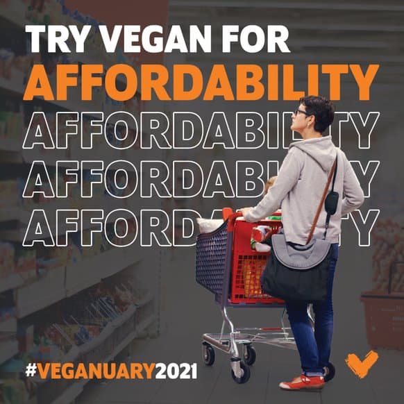 Veganuary affordability 