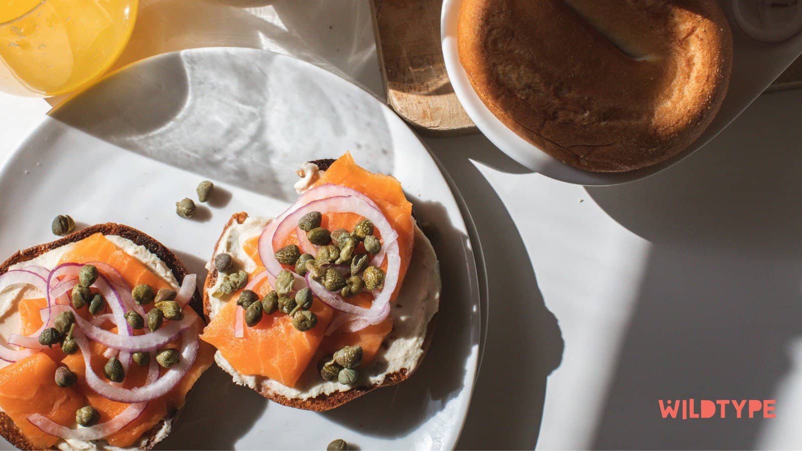 Wildtype salmon bagel