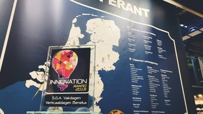 Winnaar Innovation Award 2018 Winnaar Innovation Award 2018