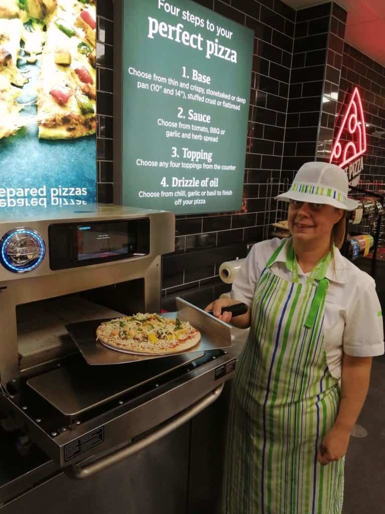 asda pizza counter