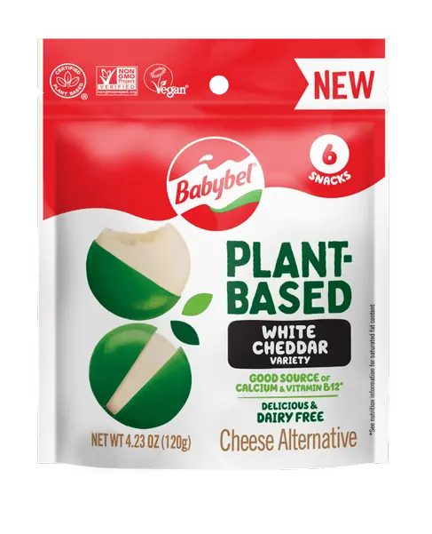 Plant-Based White Cheddar Cheese