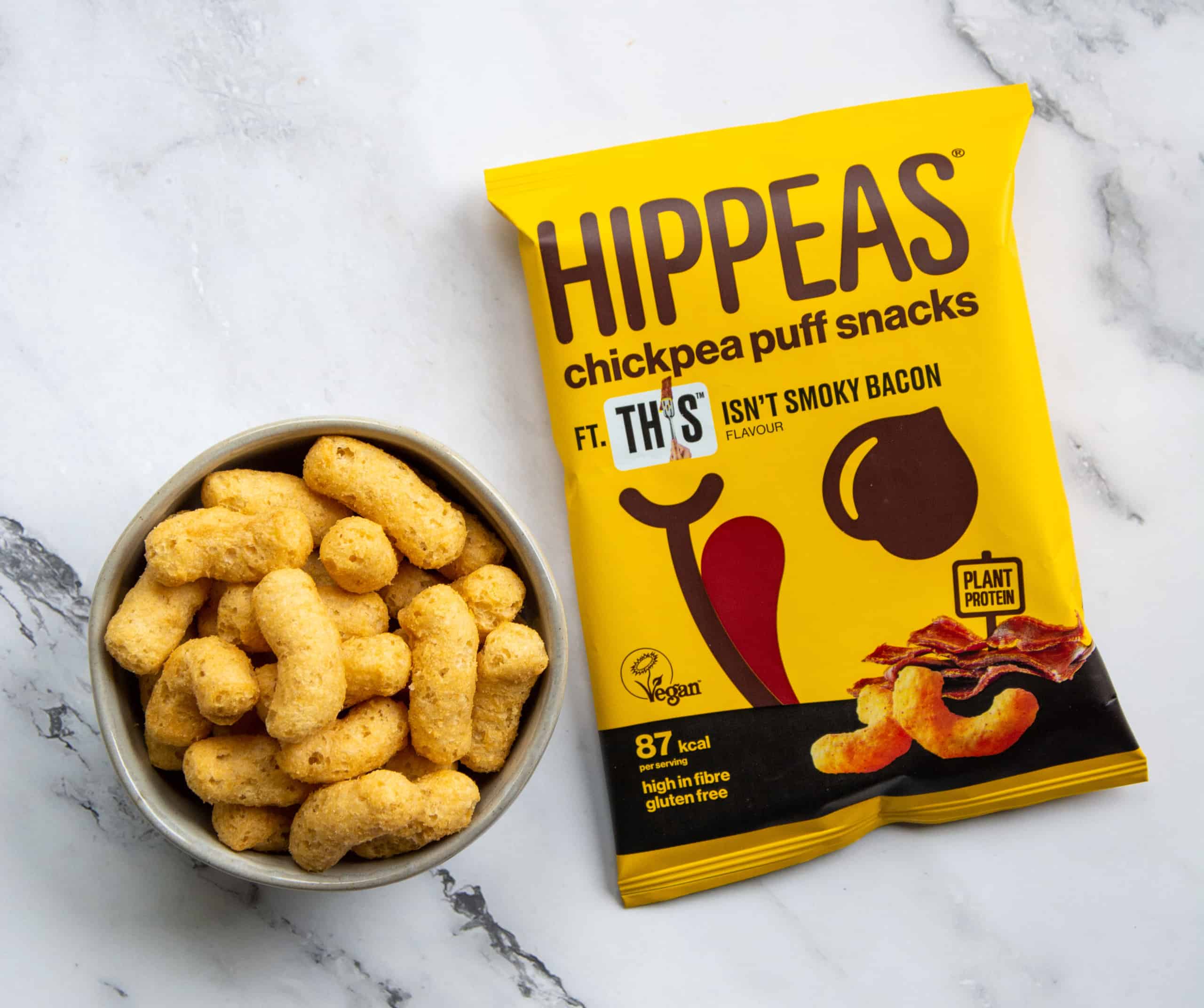 HIPPEAS and THIS Launch Smoky Bacon Flavour Chickpea Puffs