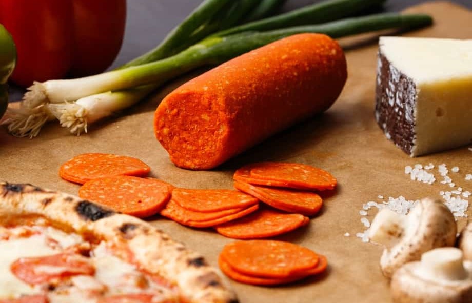 Plant-based Pepperoni - Investing in alt proteins reduces methane emissions and creates jobs.