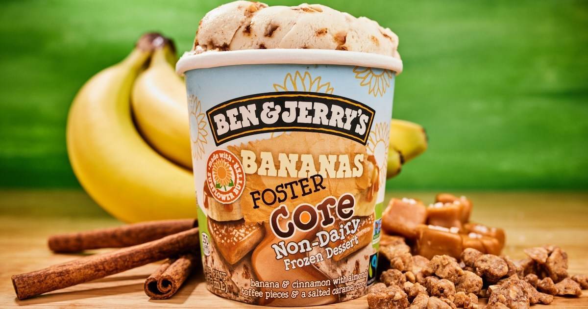 Ben & Jerry's Non-Dairy Banana Foster