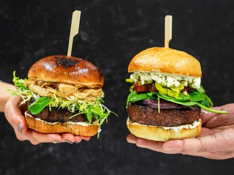 Vegan Lamb Burgers