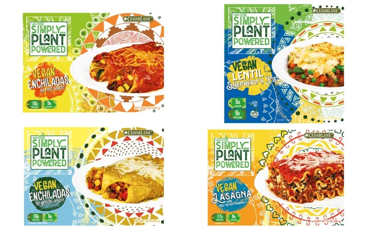 Cedarlane Vegan Frozen Meals