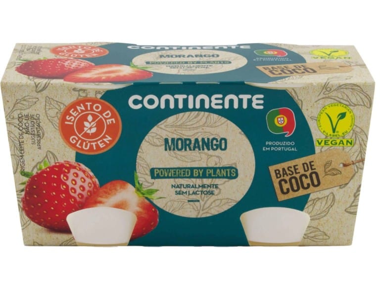 Portuguese supermarket chain Continente launches vegan yogurt