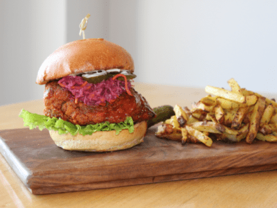 Copper Branch Nashville Chicken Sandwich