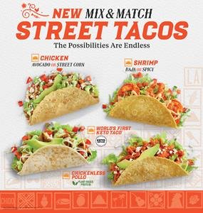 el pollo loco taco mix & match medium