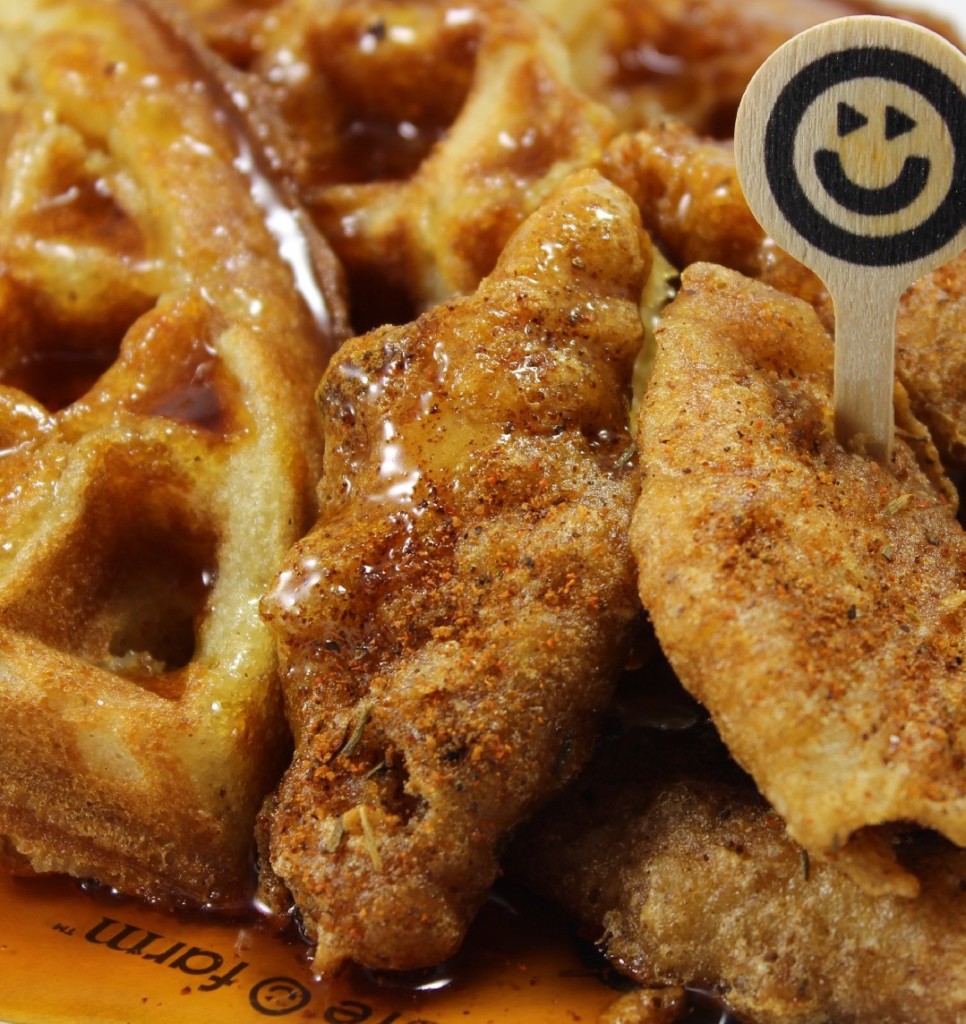 Vegan Chicken ' Waffles