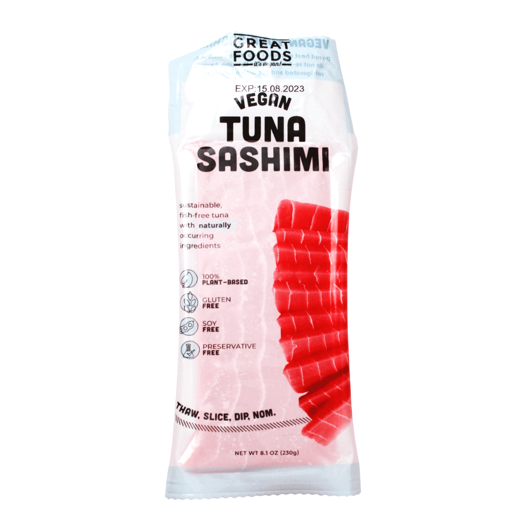 GTFO It's Vegan Tuna Sashimi/ Sushi