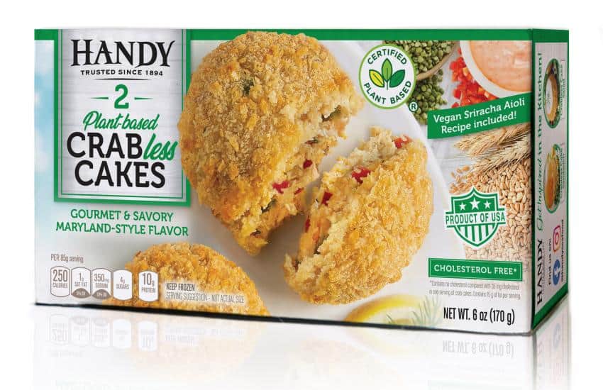 Handy Seafood Plant-Based Crab Cakes