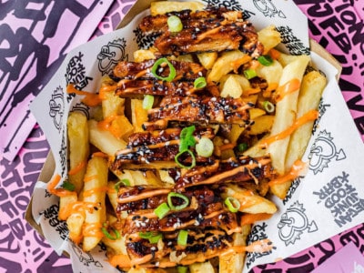 Heppi Ribs at Vegan Junk Food Bar