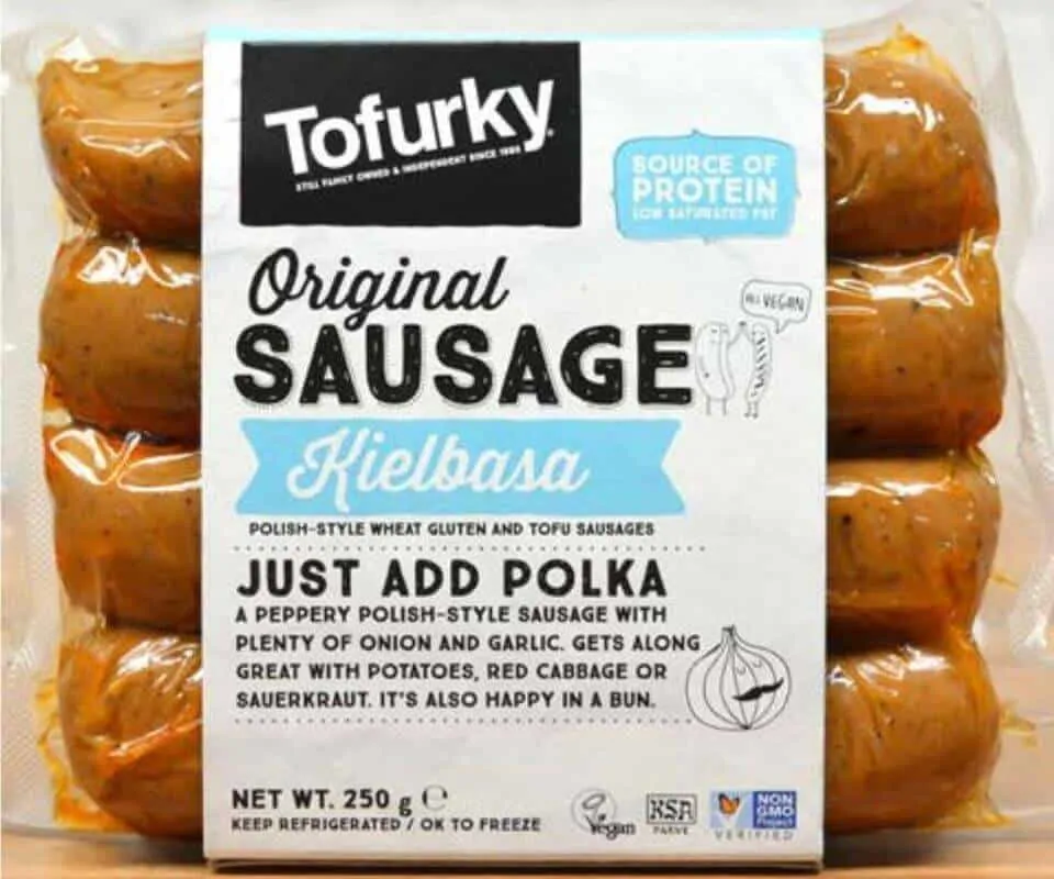 Tofurky sausages