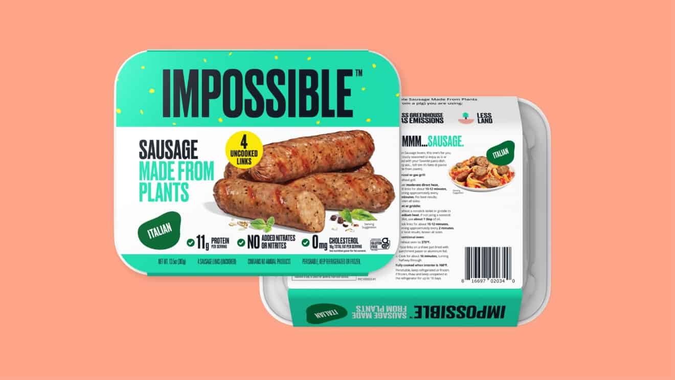 Impossible Foods Launches 6th Retail Product Impossible Sausage Links