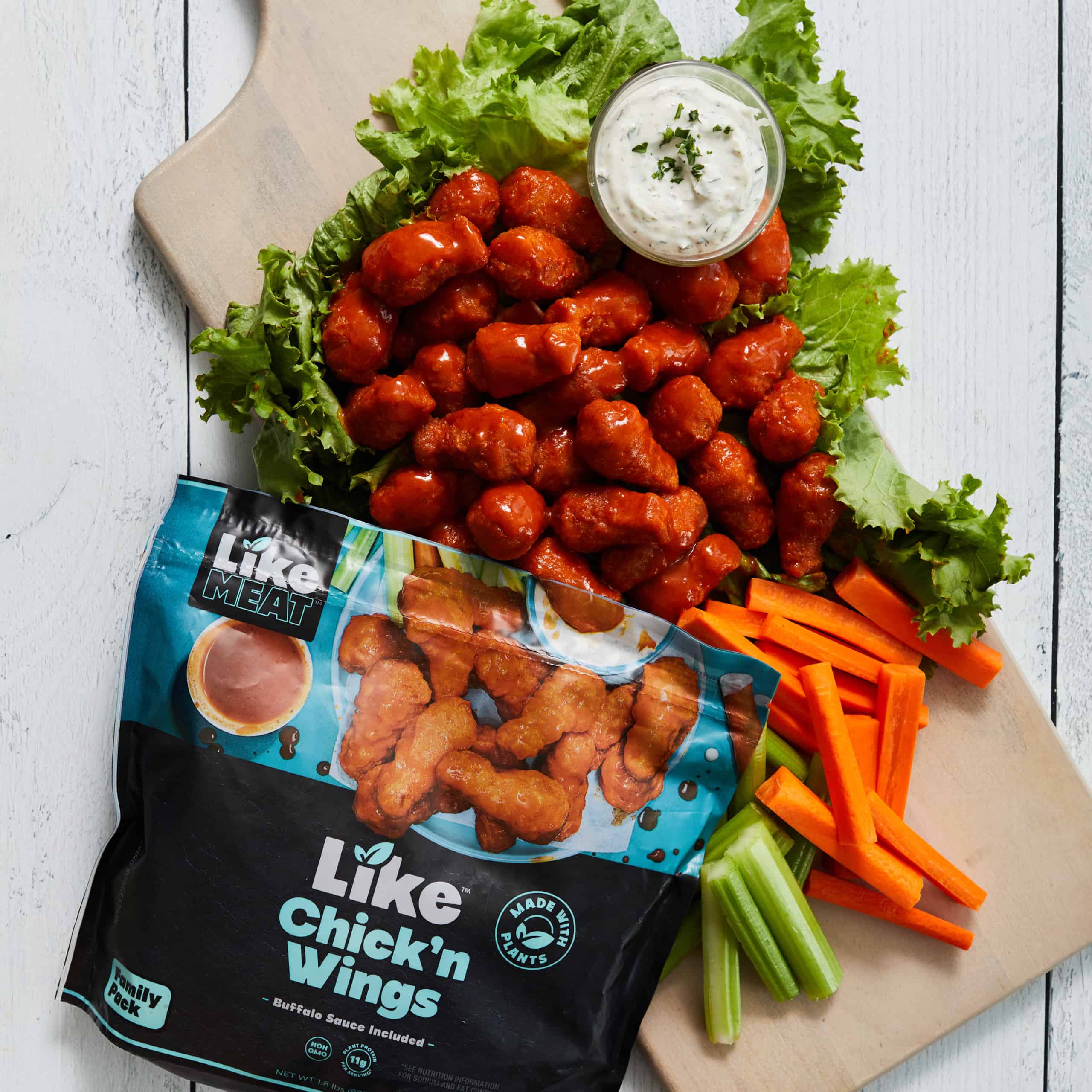 Like Chick'n Wings Plant-Based