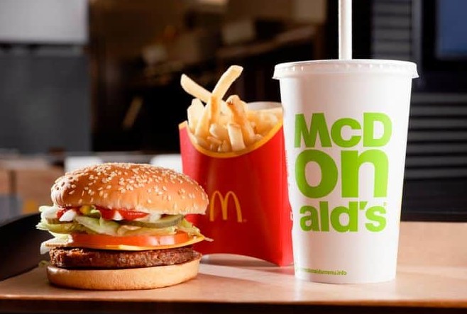 McPlant plant-based burger