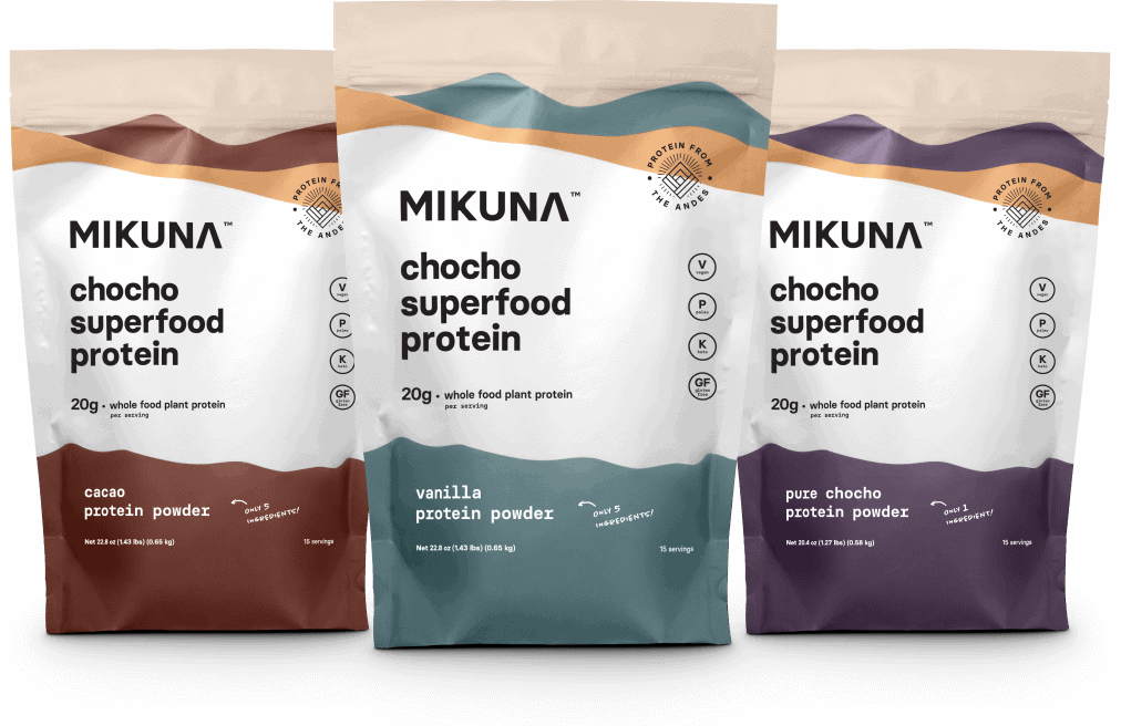 Mikuna Lupin Protein Powder Range