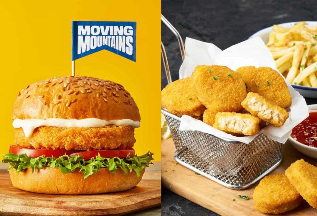 Moving Mountains No Chicken Burger and Nuggets