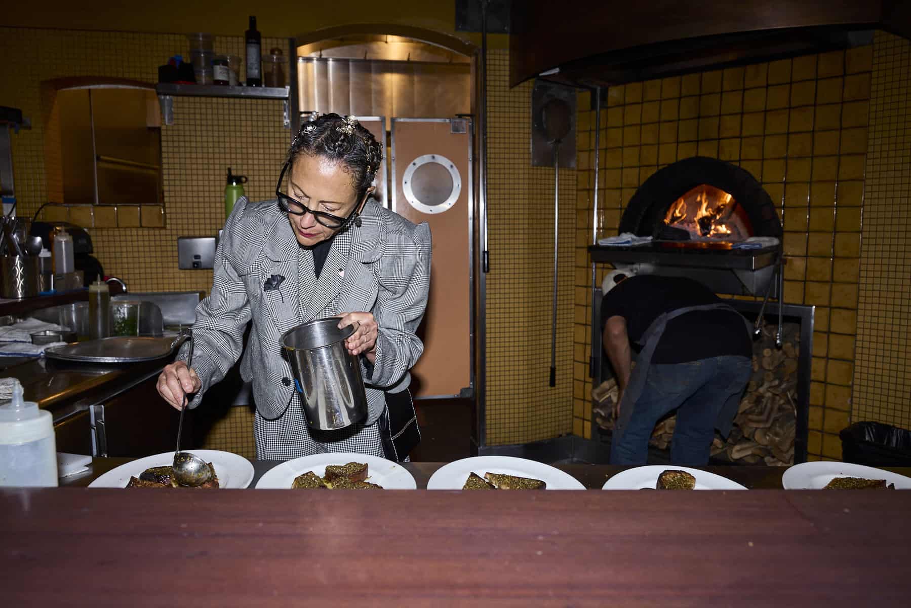 Nancy Silverton at Pizzeria Mozza with New Culture