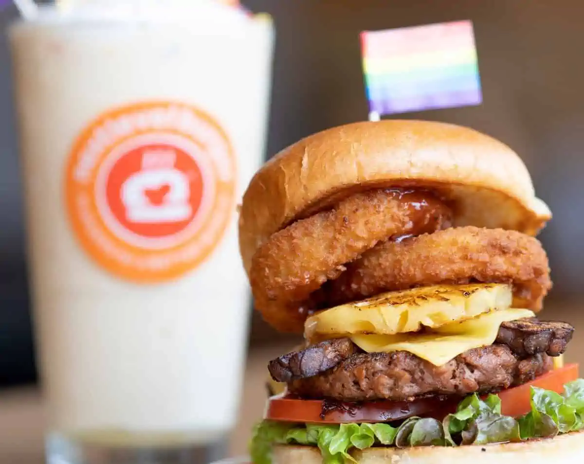 Next Level Burger Stacked Vegan Burger