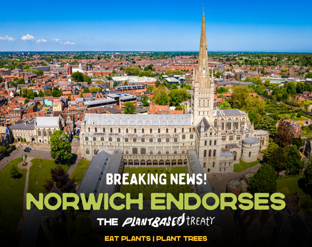 Norwich Third UK Council to Endorse Global PlantBased Treaty