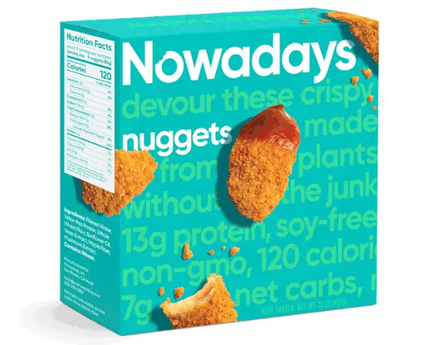 Nowadays Chicken nuggets