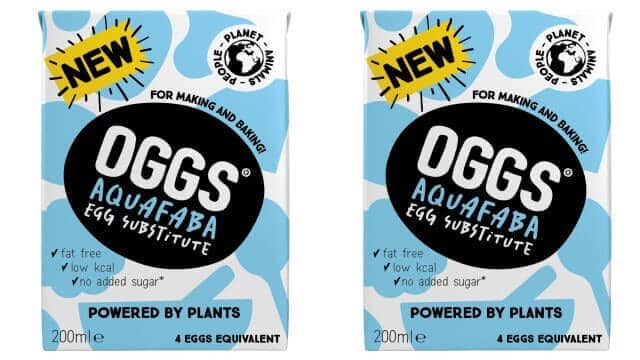 Oggs launches aquafaba egg alternative