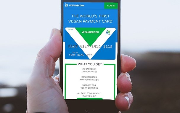 Vegannection payment card foto app Vegannection payment card foto app