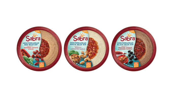 Sabra Bohnen-Dips Verpackungen der Sabra-Produkte