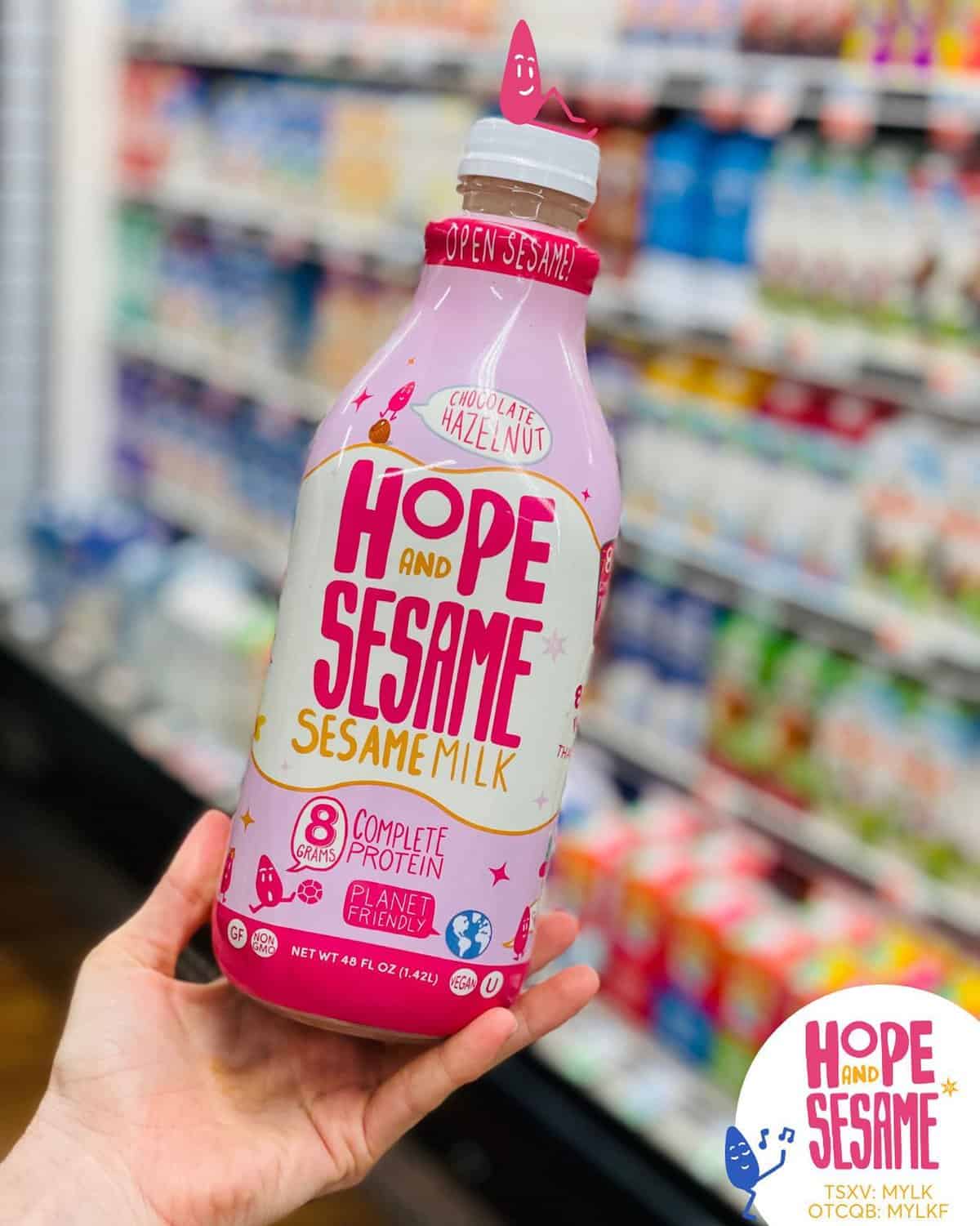 Sesame Milk dairy-free