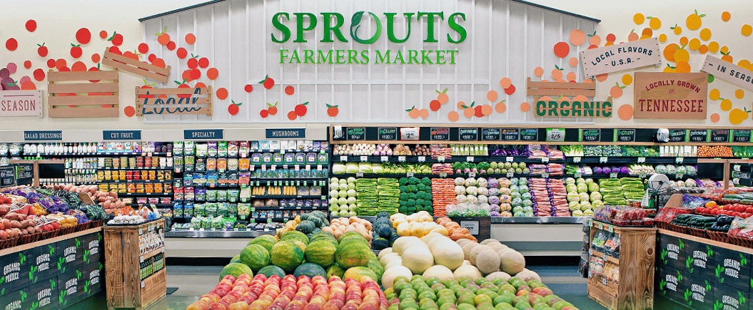 Sprouts Market produce section / store with fruit