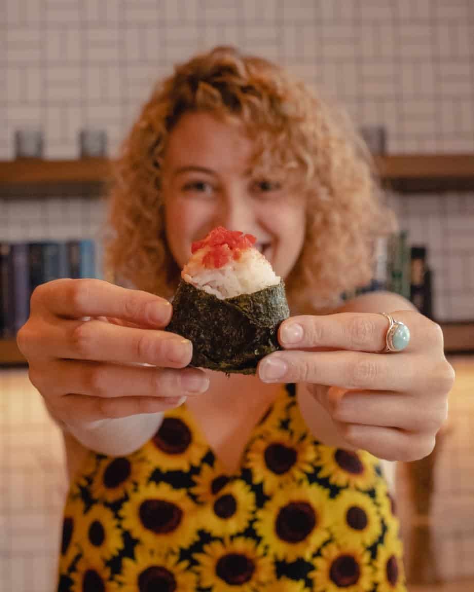 tuna sushi by Impact food