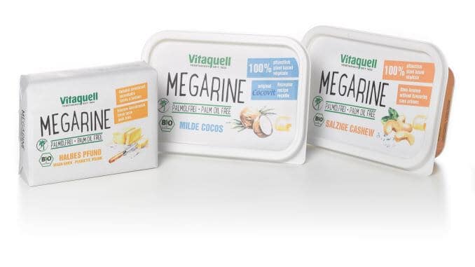 MegarinePackshotGruppe-2 Vitaquell Margarine drei Sorten