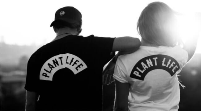 Plant Faced Clothing vegane Streetwear Plant Faced Clothing vegane Streetwear