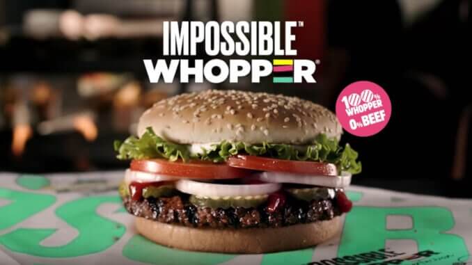 burger king impossible whopper 1 burger king impossible whopper 1