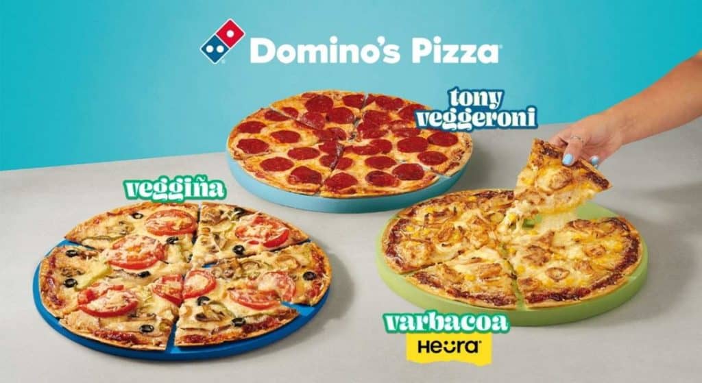 Domino´s Pizza lanza nuevas pizzas veganas en España