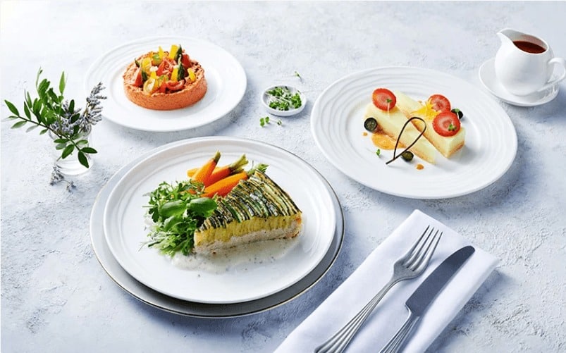 repas végane Emirates